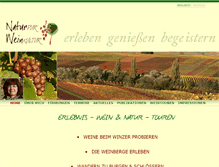 Tablet Screenshot of natur-und-wein.de